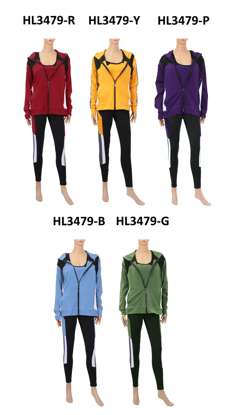 HL3479 - 8 PC Active Wear Set